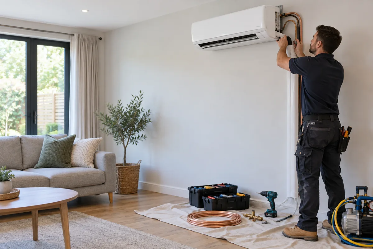 air conditioning installation
