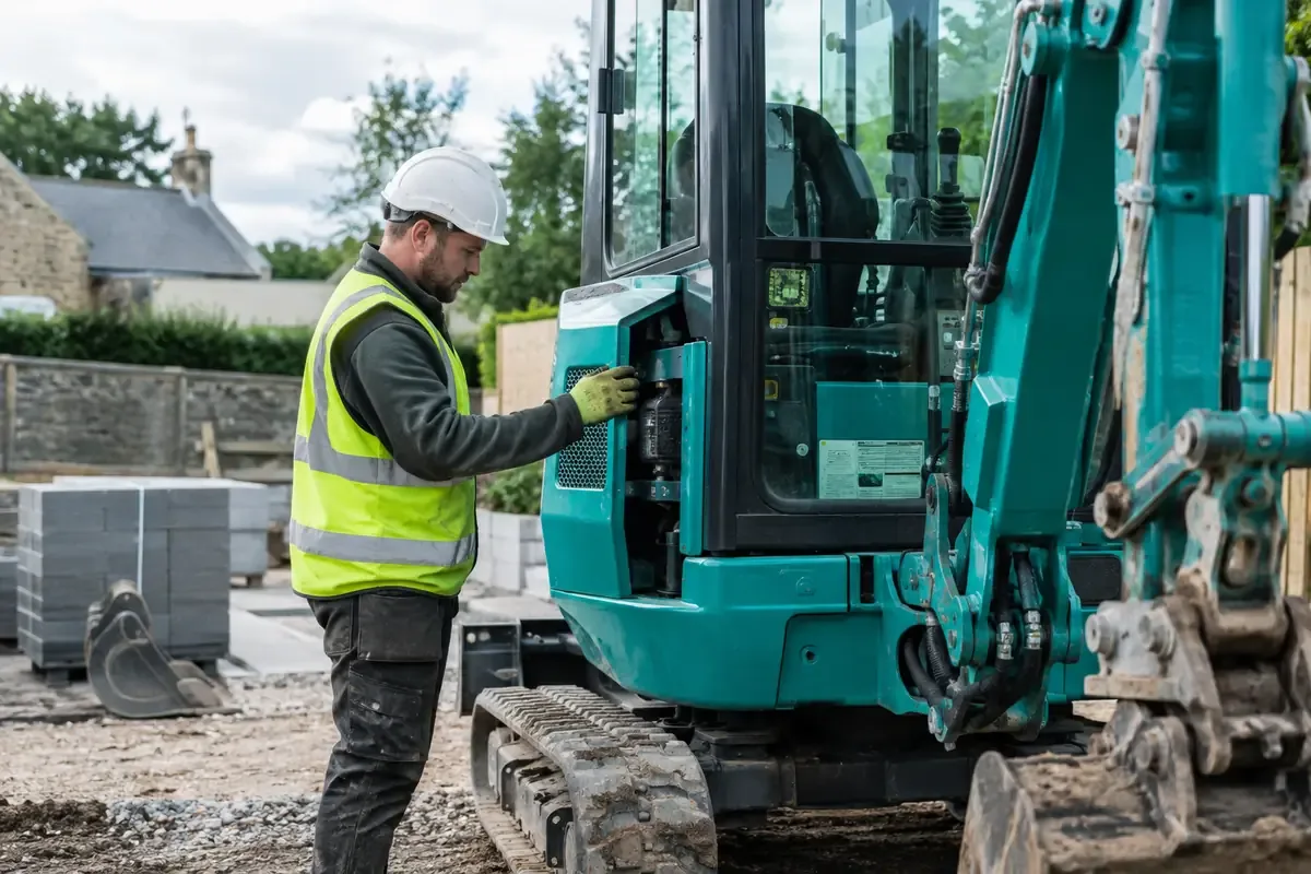 backhoe loader hire