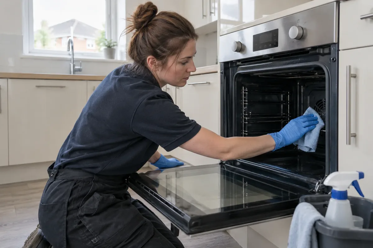 Oven cleaning for tenants work